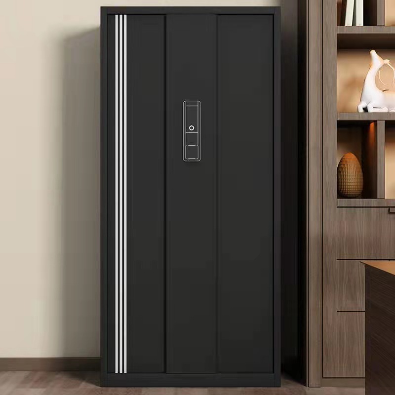 2021 new design steel locker with fingerprint lock filling cabinet with new smart lock