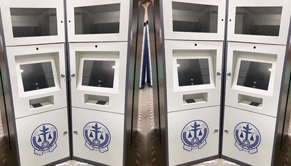 Customized smart evidence lockers for court