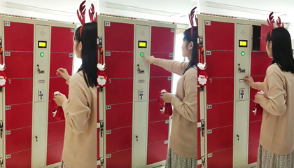 Customized for supermarket used electronic parcel lockers